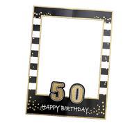 Ciieeo Cadres Photos Originaux Accessoire Photo Drôle pour Anniversaire 50 Souvenir Adultes Garçon et Filles