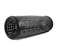 Ciieeo Cage à Pièges de Pêche Portable en Plastique Noir pour Anguilles et Poissons, Légère et Adaptée aux Eaux Douces et Salées, Piège pour Pêche en Rivière ou Mer