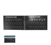 Ciieeo Cahier D'exercices de Dessin D'ongles pour Débutants, Livre de Peinture pour Ongles Feuilles D'entraînement, Guide Pratique pour Apprendre les Soins des Ongles et Créer des