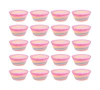 Ciieeo Caissettes à Cupcakes en Papier Anti-huile 100pcs, Moules à Gâteaux Résistants Graisse, Décorations Festives pour Anniversaires et Pâtisseries Délicates