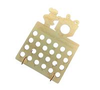 Ciieeo Calendrier De Compte À Rebours du Père Noël Unique Support De Compte À Rebours pour Bonbons De Noël Calendrier en Bois pour La Célébration De Noël