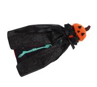 Ciieeo Cape Halloween pour Bouteille de Vin Décoration Citrouille Vampire Housse Déguisement Festive pour Fête Adaptée à Bouteilles de Vin et Boissons