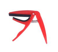 Ciieeo Capo de Ukulélé en Alliage de Zinc Rouge, Précis et Protège les Cordes, Accessoire pour Guitare Classique et Électrique