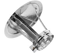 Ciieeo Capuchon de Cheminée Robuste Couvercle Pluie pour Fumisterie Protection Vent Diamètre pour Cheminées et Poêles