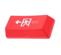 Ciieeo Capuchon de Touche Retour ABS Rouge, Design Renforcé Lumineux | Hauteur D’origine, Finition Mate, Transmission de Lumière, pour Clavier Mécanique, Accessoire Clavier PC