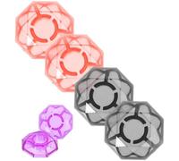 Ciieeo Capuchons de Pédale de Guitare Électrique en Plastique, Lot de 6pcs, Installation Facile et Robuste, Design Simple et Élégant, Adaptés à Divers Types D'occasions