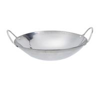 Ciieeo Casserole Ménagère en Inox 9 Pouces, Marmite Anti-débordement avec Double Poignée, Poêle Épaisse pour Fondue Chinoise et Cuisson Rapide, Ustensile Cuisine Pratique pour Maison