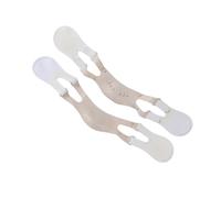 Ciieeo Ceinture Liftante Visage en Silicone V pour Femmes, Sangle Raffermissante Anti-double Menton, Bande Amincissante Visage Confortable pour Soin Beauté Nocturne et Quotidien