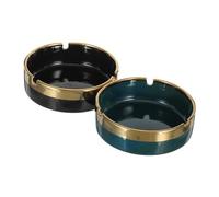 Ciieeo Cendrier en Céramique De Luxe Léger Cendrier Voiture De Bureau