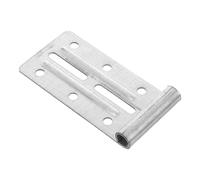 Ciieeo Charnière de Porte Sectionnelle en Fer Robuste Support Latéral pour Porte de Garage Plaque de Fixation Supérieure Compatible Multi-Modèles Accessoire de Rechange pour Installation