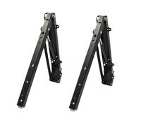 Ciieeo Charnière de Support pour Tabouret Pliant Laminé à Froid Accessoire de Rechange pour Banc Meuble Chaussure Résistant et Facile à Installer