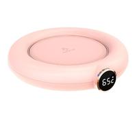 Ciieeo Chauffe-Tasse USB Électrique Coussin Chauffant pour Lait, Tapis Chauffant en Abs et Métal, Léger et Élégant, pour Maison et Bureau