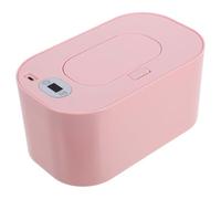 Ciieeo Chauffe-tissus Humides Chauffe-serviettes Humides Bébé Réglage de Température 1 Bouton Température Constante Abs Rose Maison