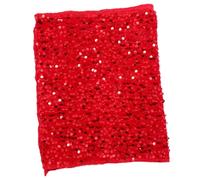 Ciieeo Chemin de table élégant à paillettes pour mariage, Noël, fête d'anniversaire, décoration de banquet rectangulaire étincelant, pratique, antidérapant, nappe de table d'événement