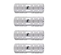 Ciieeo Chevilles Cylindriques en Alliage D'aluminium Robustes pour VTT, Repose-Pieds Rapides, Lot de 2 Paires Adaptées aux Vélos de Montagne et Amateurs de Cyclisme