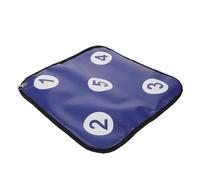 Ciieeo Cible D’Escrime Double Face Bleue Cible Murale Résistante Anti-Perforation Équipement D’Entraînement au Tir à L’Arc et Escrime Portable pour Usage Extérieur et Intérieur 1 Pièce