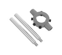 Ciieeo Clé à Tête Ronde Support De Ronde Clé Porte- Outil De Coupe De Fil Outil De Réparation De Threads Argent Acier