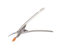 Ciieeo Clip de Bol Acier Inoxydable avec Antidérapant Silicone Pince Isolante pour Plats Chauds Accessoire de Cuisine Pratique