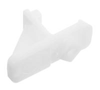 Ciieeo Clips en Plastique Blanc pour Étagère de Congélateur et Réfrigérateur, Support Robuste Anti-givrage, pour Usage Domestique et Installation Frigorifique