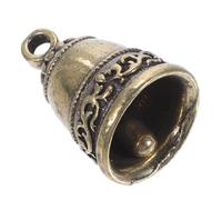Ciieeo Cloches Vintage Artisanat DIY Lot de 4 en Cuivre et Carillon à Vent pour Décoration Suspendue Adaptées aux Murs et Fenêtres