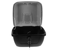 Ciieeo Coffre De Rangement pour Scooter Et Moto 30l Robuste Noir Mat Multifonction Compatible Divers Modèles Transport Bagages Et Outils Usage Urbain Et Randonnée