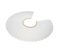 Ciieeo Collier de Protection Postopératoire pour Chien Taille L Collerette Élisabéthaine Transparente et Légère Anti-Léchage et Anti-Morsure Collier de Récupération Ajustable pour