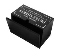 Ciieeo Conteneur Pour Lingettes Sèches - Boîte De Rangement En Bois Avec Couvercle Boîte À Mouchoirs Pour Organiser La Buanderie Support Décoratif Pour Accessoires