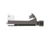 Ciieeo Correcteur D'intonation de Guitare Électrique Noir en Acier Inoxydable, Outil de Réglage de Chevalet Trémolo Portable, Accessoire Précis pour Ajusteur D'octave et Réglage Rapide,