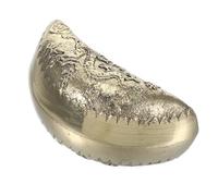 Ciieeo Coupe de Divination Chinoise Yin Yang en Cuivre, Lune Rétro | Usage Rituel sur Autel, Réponse aux Questions, Objet Spirituel Vintage, Lot, Or