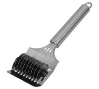 Ciieeo Coupe-pâtes Manuel Inox Avec Lame Rotative Et Poignée Ergonomique Ustensile De Cuisine Blanc Robuste Pour Découper Nouilles Et Pâte Pratique Et Léger