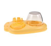 Ciieeo Coupe-œufs en Acier Inoxydable et Abs pour Tranches Uniformes Design Intégré Trois Fonctions Multifonction pour Sandwichs et Déjeuners D'enfants