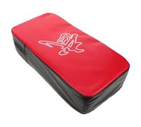 Ciieeo Coussin de Frappe Rouge Épais pour Kickboxing et Taekwondo Cible D’Entraînement aux Coups de Pied et Cible de Frappe pour Karaté et Arts Martiaux Protection Légère pour