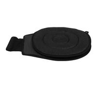Ciieeo Coussin de Siège Auto Pivotant Antidérapant Noir Double Anneau Multifonction pour Femmes Enceintes et Personnes Âgées Usage Intérieur Automobile et Maison