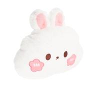 Ciieeo Coussin Lombaire Peluche Lapin Mignon, Oreiller Voiture, Appui-taille Toutes Saisons, Support Confortable, Accessoire Décoratif Intérieur, Usage Conducteur