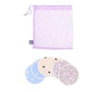 Ciieeo Coussinets D'allaitement Lavables Réutilisables Rainure Centrale, pour Maternité et Allaitement Coussin D'allaitement Confort, Tissu Polyester-coton Enduit Tpu