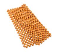 Ciieeo Coussins De Siège En Bois Perlés 44x44 Cm, Housse De Siège Auto Rafraîchissante Pour Adultes, Ventilation Optimale Été Quatre Saisons, Coussin Massage Voiture Et Bureau