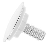 Ciieeo Couvercle de Trou D’évier Cuisine en Plastique Perforé, Cache-trou de Robinet à Visser, Bouchon D’étanchéité Rond pour Lavabo, Accessoire Évier la Cuisine, Installation Facile,