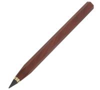 Ciieeo Crayon Éternel en Bois Marron Design Ergonomique pour Artistes, Crayon Pratique sans Encre Taille-crayon, pour Dessiner et Écrire Facilement