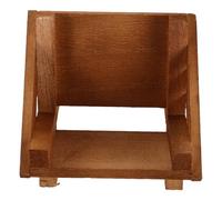 Ciieeo Crèche de Noël en Bois Miniature Figurine Jésus Décoration Religieuse pour Table et Étagère Accessoire de Crèche Intérieure sans Foin Ornement de Noël Compact et Solide