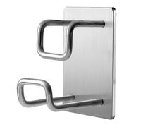 Ciieeo Crochet Mural en Acier Inoxydable Auto-Adhésif sans Perçage, Support Pratique pour Lavabo, Étagère de Rangement pour Salle de Bain, Organisateur Robuste et Gain de Place, pour