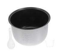 Ciieeo Cuve Intérieure de Rechange Antiadhésive 5l en Alliage D’Aluminium, Réservoir Cuisson Uniforme, Compatible Cuiseur à Riz Électrique, Cuisson Riz et Vapeur, Accessoire la Cuisine