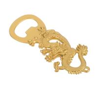 Ciieeo Décapsuleur Laiton Vintage avec Motif Dragon Ouvre Bouteille Multifonctionnel Portable pour Maison Accessoire Décoratif Laiton Robuste