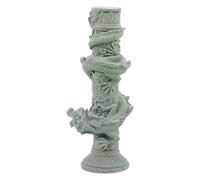 Ciieeo Décor D'aquarium en Résine Colonne Romaine Classique, Statue de Dragon, Facile à Installer et Nettoyer, pour Aquarium d'eau Douce et Pièce Maîtresse Élégante
