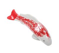 Ciieeo Décoration D'aquarium Étang Air Adorable Décoration De Poisson Flotter Jouets Figurine Gonflable Artificiel Algue Réservoir Faux Ornement De Poisson Piscine Flottant Céramique