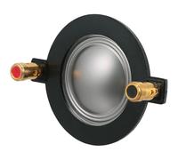 Ciieeo Diaphragme de Remplacement 34,4mm en Plastique Noir pour Accessoire de Réparation Haut-Parleur Professionnel pour Cornet de Compression Audio
