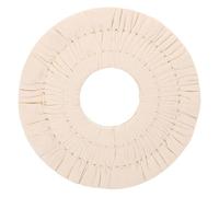 Ciieeo Disque de polissage et de polissage - Disque de polissage en tissu pour accessoires de placage de chants - Tampon de polissage réutilisable de remplacement pour tête de meuleuse d'établi