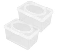 Ciieeo Distributeur De Lingettes Pour Bébé Avec Porte-papier Hygiénique Étui De Rangement En Polypropylène Rangement À Domicile Facile À Utiliser Adapté À Plusieurs Pièces