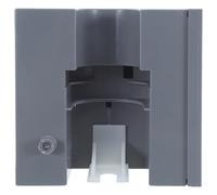 Ciieeo Distributeur de Savonnette Automatique Mural sans Contact en Plastique Circuit Intégré, Montage Caché Derrière Miroir pour Projets de Rénovation Modernes et Élégants