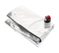 Ciieeo Distributeur De Vin Étanche en Aluminium Plaqué avec Bec Verseur Rechargeable pour Boissons Alcoolisées De 25 L Idéal pour Les Bars Et Les Ménages
