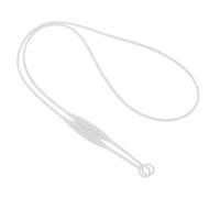Ciieeo d'oreille de longe magnétique lanière d'écouteur accessoires pour écouteurs Chaîne de suspension anti-perte d'écoute cordon pour casque aimant blanche